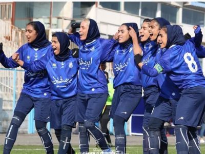 برتری پرگل بانوان ملوان مقابل تیم فارس در ورزشگاه حافظیه شیراز