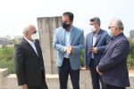 بازدید مدیرعامل سازمان منطقه آزاد انزلی از تقاطع غیر همسطح و نقطه اتصال خط ریل سراسری به بندر کاسپین
