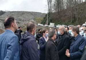بازدید وزیر کشور از سایت زباله سراوان