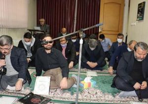مراسم سوگواری ایام فاطمیه در مجتمع فرهنگی بیمه سلامت برگزار شد