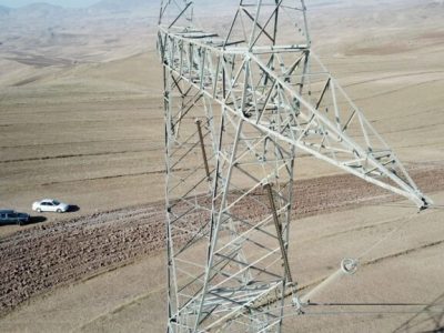 گشت های دوره ای و بازدید مولتی کوپتری جهت پایش مستمر خطوط