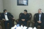 دیدار نوروزی رییس کانون مربیان فوتبال گیلان با مدیران استان