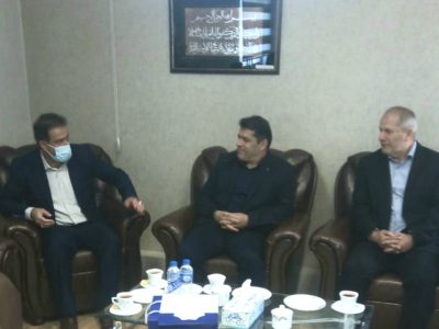 دیدار نوروزی رییس کانون مربیان فوتبال گیلان با مدیران استان