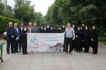 همایش پیاده روی کارکنان بهزیستی گیلان در پارک قدس رشت برگزار شد