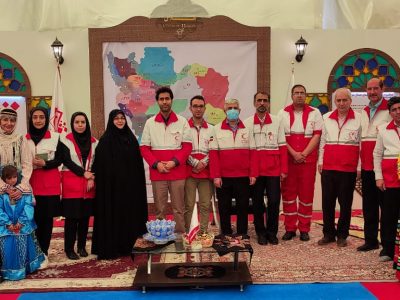 غرفه خانه های هلال به میزبانی استان های گیلان و اصفهان بر پا شد