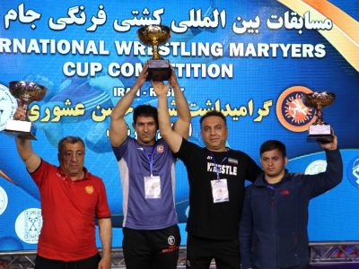 ایران قهرمان رقابتهای بین المللی کشتی فرنگی جوانان در رشت شد