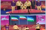 مدال نقره آسیا و اقیانوسیه بر گردن وزنه‌بردار گیلانی