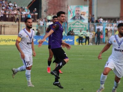 ملوان بندر انزلی فاتح لیگ آزادگان