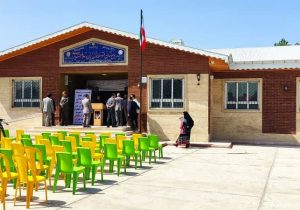 افتتاح یک مدرسه مقطع متوسطه در سنگر