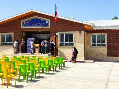 افتتاح یک مدرسه مقطع متوسطه در سنگر