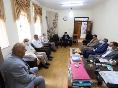 حضور اعضای شورای اسلامی و سرپرست شهرداری رشت در کانون بازنشستگان شهرداری رشت