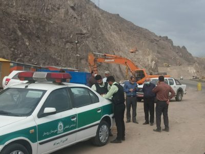 عملیات معدنی پیچ بری، فاقد مجوز متوقف گردید/ با متخلفین معدنی به شدت برخورد خواهد شد