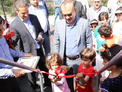 افتتاح پارک کودک در رشت/ افزایش سرانه فضای سبز در رشت ضروریست