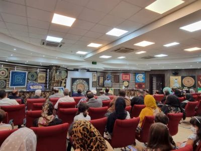 نمایش آثار هنری خط- نقاشی «کالیگرافی» تحت عنوان رویش هنر مهر در رشت
