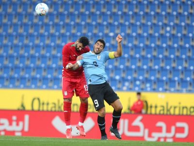 تیم فوتبال ایران با تک گل طارمی، اروگوئه را شکست داد