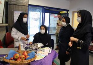 ایستگاه رایگان فشار خون و تست قند خون در مرکز آموزشی درمانی ولایت رشت دایر شد