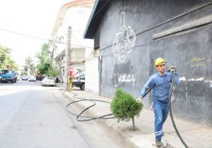 احداث قریب به ۷۰۰ کیلومتر کابل خودنگهدار از ابتدای سال تا پایان مهرماه در استان