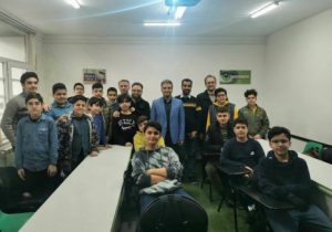 زنگ شورا با حضور عضو شورای شهر رشت در جمع دانش آموزان