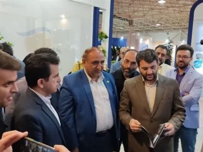 حضور تجار و فعالان اقتصادی در نمایشگاه توانمندی صادرات تهران