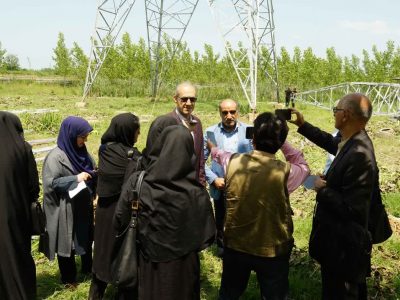 آغاز عملیات اجرایی نصب برج خط چهار مداره غرب رشت – انزلی – پره سر