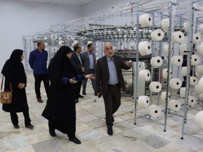 جان دوباره صنایع پوشش با دستگاه های مدرن/آغاز تولید شرکت صنایع پوشش در ماه آینده