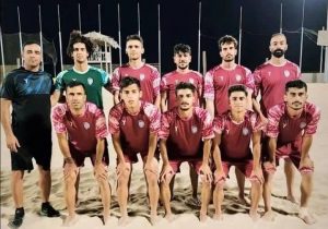پیروزی شاهین خزر رودسر مقابل فولاد هرمزگان در لیگ برتر فوتبال ساحلی
