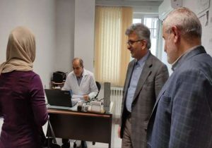 بازدید رییس دانشگاه علوم پزشکی گیلان از مرکز جامع خدمات سلامت روستایی در لاهیجان