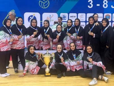 نائب قهرمانی ورزشکار گیلانی با تیم ملی والیبال نشسته بانوان در مسابقات آسیایی