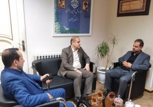 دیدار مشاور و سرپرست حوزه استاندار گیلان با مدیرکل تامین اجتماعی استان