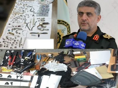 کشف ۴۰ میلیارد وسایل سرقتی در رشت