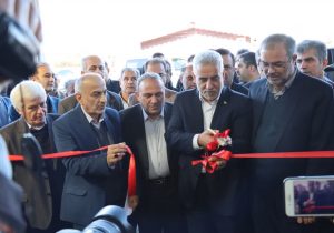 خط تولید خانه های پیش ساخته صنعتی در فومن افتتاح شد