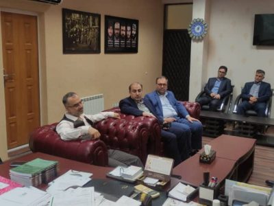 دیدار نوروزی شهردار با رییس شورای اسلامی شهر رشت
