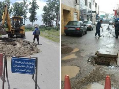 شستشوی و لایروبی بیش از یک هزار کیلومتر شبکه جمع‌آوری فاضلاب در شهرهای گیلان