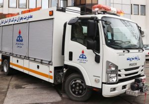 از خودروی مدیریت بحران شرکت گاز استان گیلان رونمایی شد