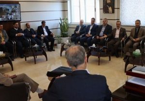 دیدار عیدانه رییس، اعضای شورای شهر و شهردار رشت با دادستان مرکز گیلان