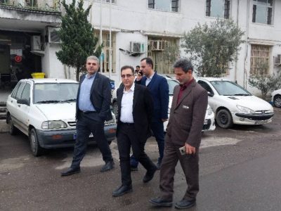 بازدید رؤسای کمیسیون‌های شورای شهر رشت از مرکز آموزشی و درمانی رازی