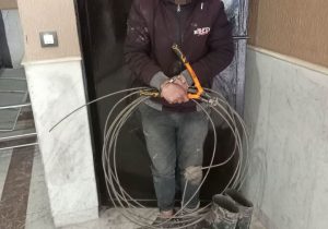 بازداشت سارق سابقه‌دار حین سرقت در لشت‌نشاء