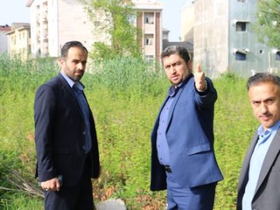 عملیات احداث پارک به متراژ ۷ هزارمتر مربع در محدوده شهرک آزادگان آغاز شد