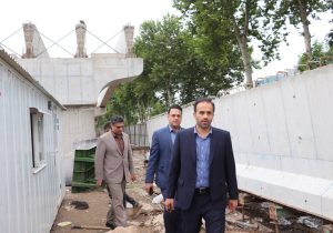پیشرفت تقاطع غیرهمسطح شهید باهنر رشت به ۵۰ درصد رسید