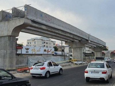 پیشرفت تقاطع غیر همسطح شهید حق بین حمیدیان رشت به ۴۴ درصد رسید
