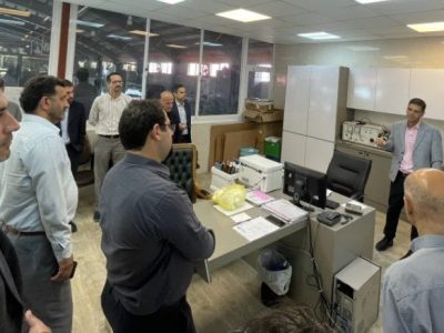 بازدید نخبگان دانشگاهی از واحدهای صنعتی مستقر در شهرک صنعتی سفیدرود رشت