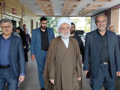 بازدید نماینده ولی فقیه در گیلان و دکتر آشوبی از بیمارستان قائم (عج) رشت