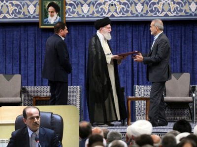 سخنان مهم رهبر در مراسم تنفیذ رئیس جمهور
