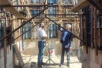 بازدید دکتر آشوبی از روند آماده‌سازی زیرساخت بخش رادیوتراپی بیمارستان رازی