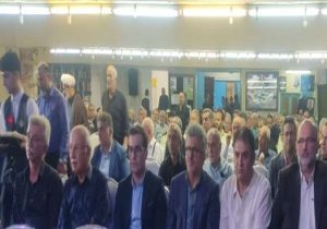مراسم نکوداشت و ترحیم رئیس اسبق دانشگاه علوم پزشکی گیلان برگزار شد