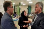 رئیس دانشگاه علوم پزشکی گیلان از بخش اورژانس بیمارستان رازی بازدید کرد