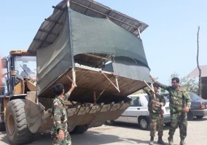 رفع تصرف قسمتی از ساحل دریای چابکسر