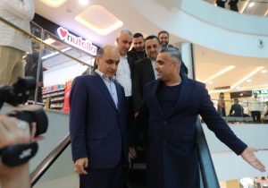 بازدید استاندار گیلان از بخش‌های فرهنگی مجتمع آرش مال