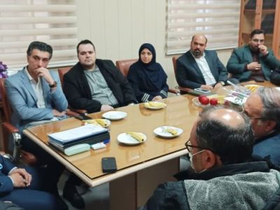 نشست مشترک شهردار، مدیران شهری و رئیس کمیسیون بهداشت شورا با مدیر بیمارستان پورسینا