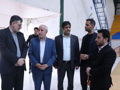 بازدید جبار کوچکی‌نژاد از مجموعه ورزشی کارگران رشت